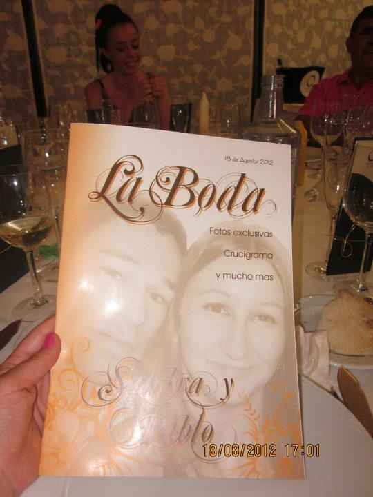 La revista de nuestra boda