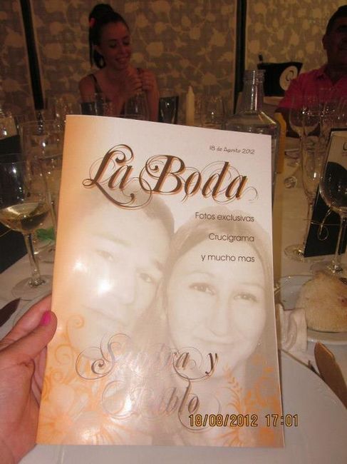 La revista de nuestra boda