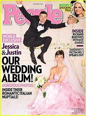 Boda de Justin Timberlake y Jessica Biel