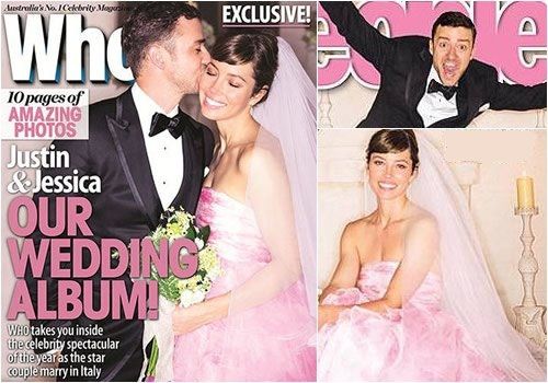 Boda de Justin Timberlake y Jessica Biel