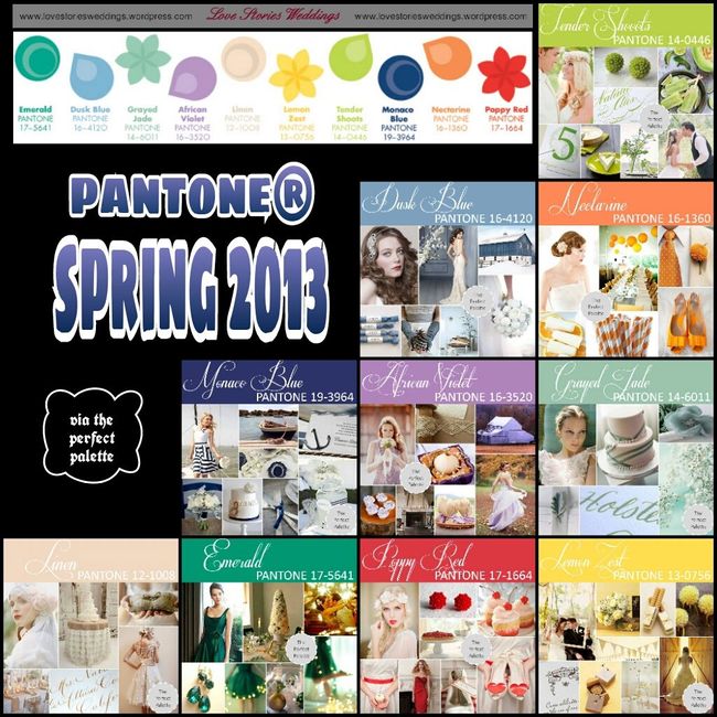 Paleta Colores Primavera 2013