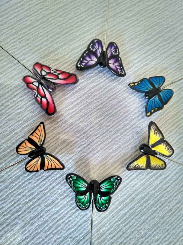 Mis mariposas! se me quitan las ganas de regalarlas! jajajaja