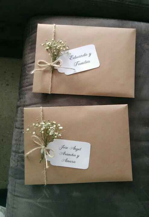 Ya puedo enseñar mis invitacions diy! - 2