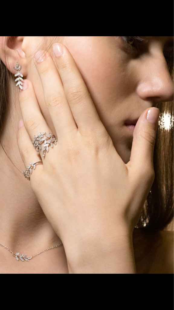 Pendientes para una novia rustica - 1