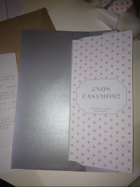 delantera invitación
