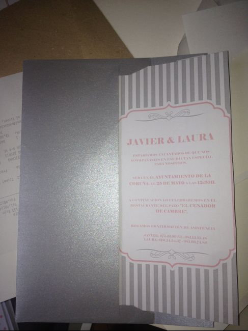 trasera invitación