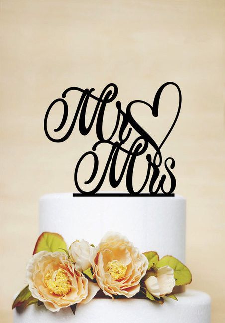 Muñequitos tarta nupcial - 1