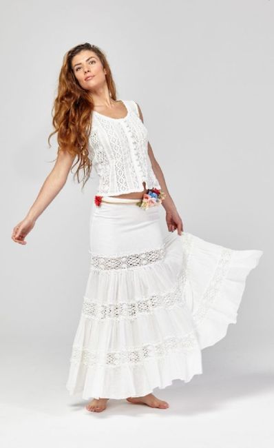 Vestido blanco - 4