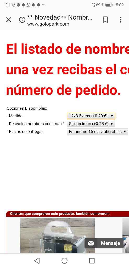 Marcasitios de madera, otra forma de sentar a tus invitados - 2