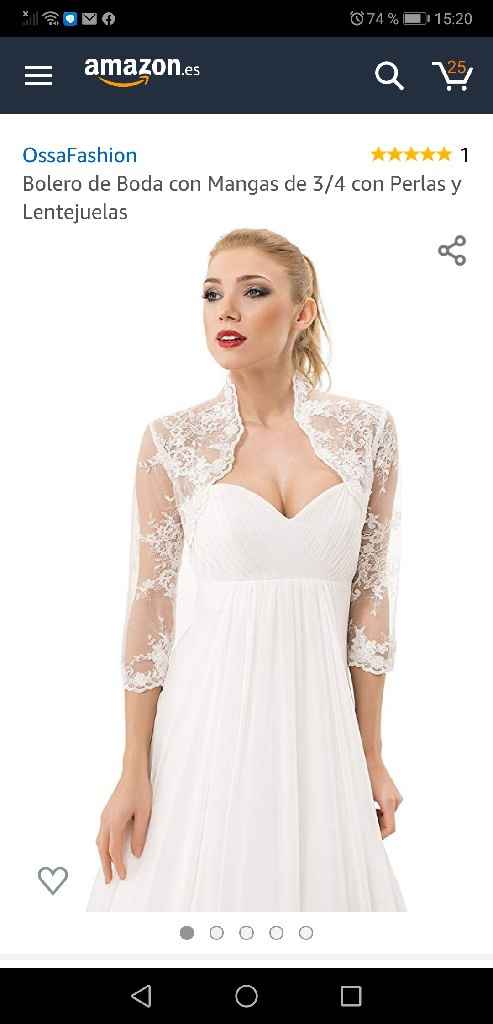 Torera para vestido de novia? - 1