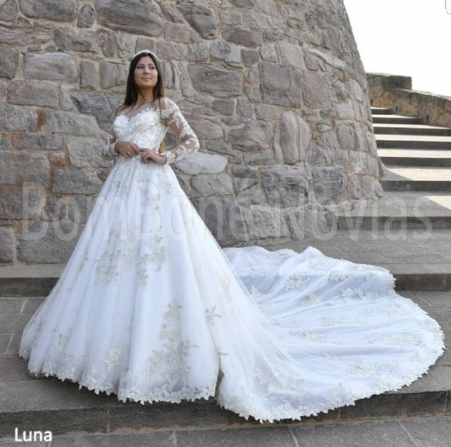 Vestido sencillo boda intima - 2