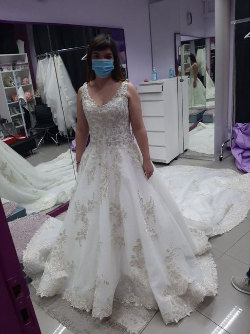 Penúltima prueba vestido! - 1