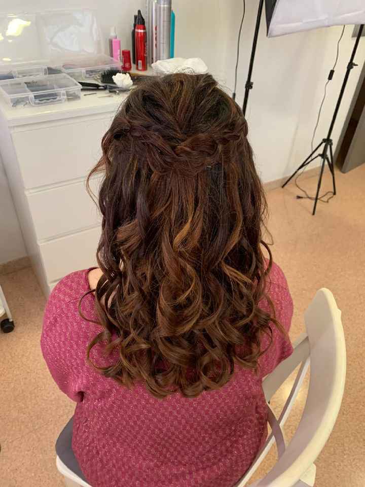 Prueba peinado y maquillaje! - 1