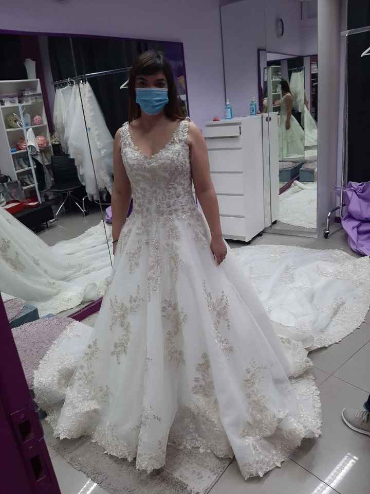 Penúltima prueba vestido! - 1