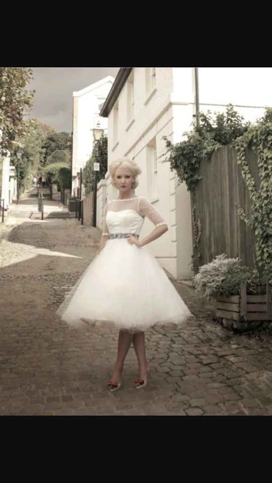 Vestido corto - 1