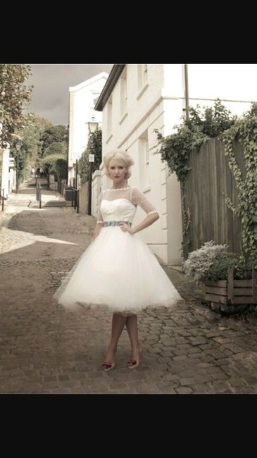 Vestido corto - 1