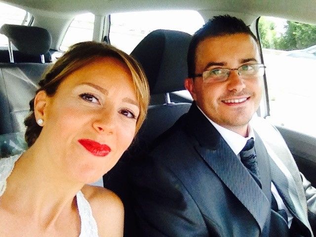 de camino.....