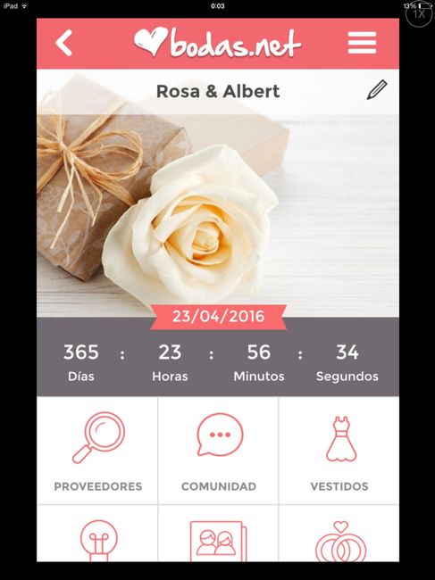 Novios que nos casamos el 23 de Abril de 2016 en Girona - 1