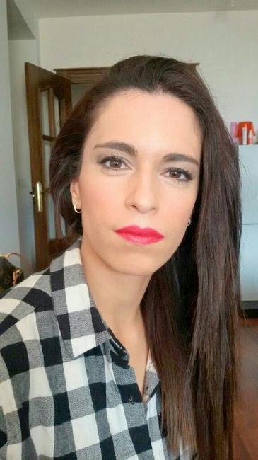 Chicas mi prueba de maquillaje!! - 1