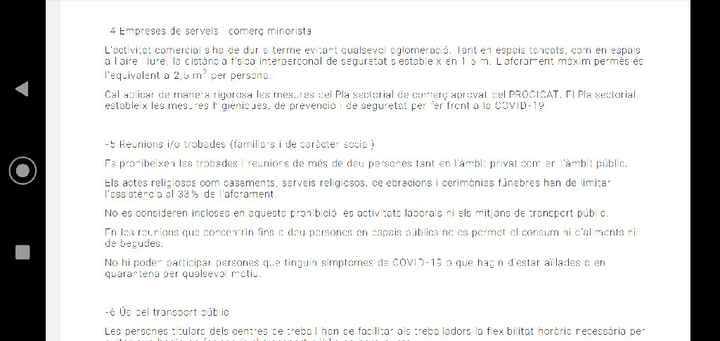 Nuevas restricciones en Cataluña - 1