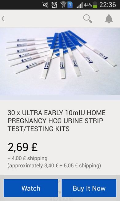 Test embarazo ebay - 4
