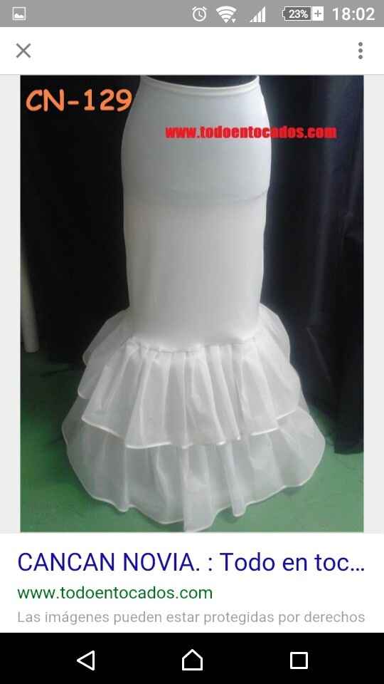 Q can can para este vestido? - 1