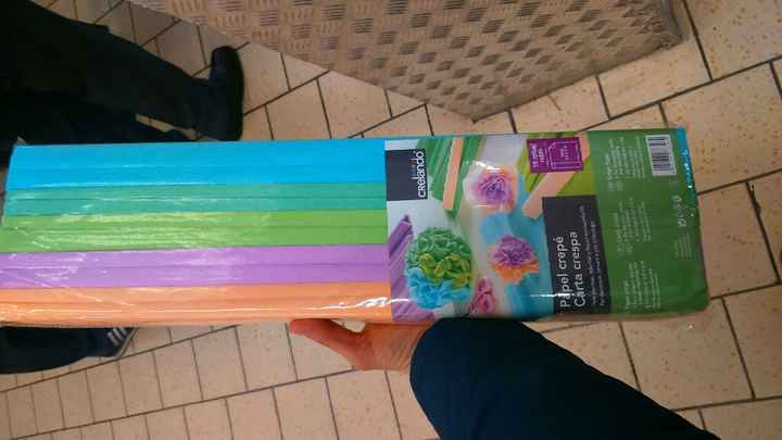 Papel crepe - 1