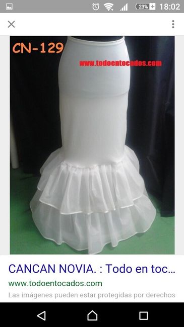 Q can can para este vestido? - 1