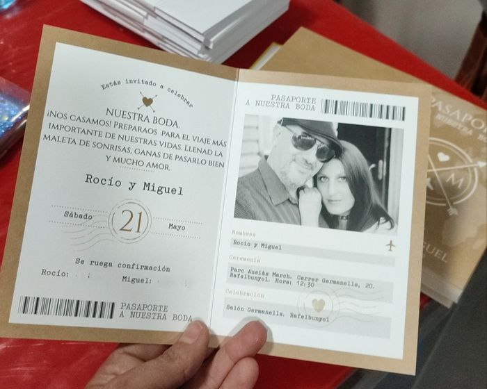 Invitaciones boda 2