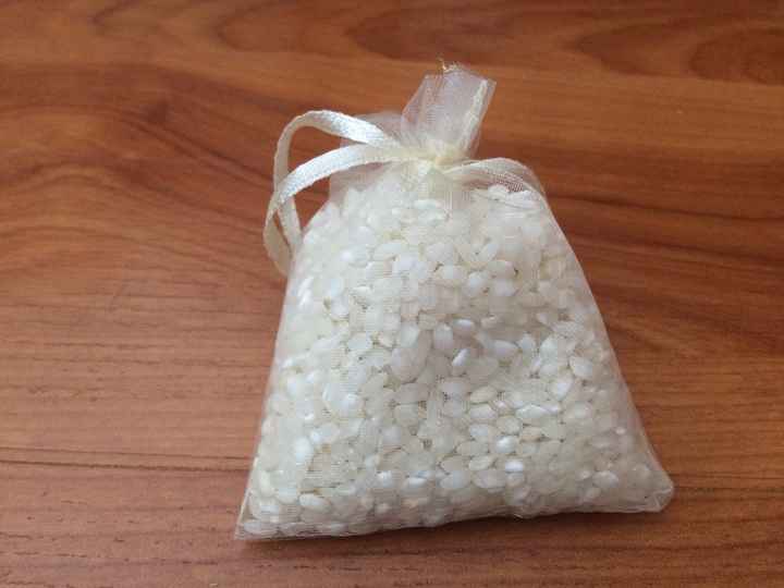 saquitos de arroz