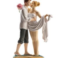 Novios en la playa