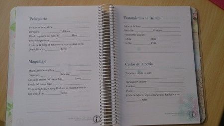 Mi agenda de boda  - 2