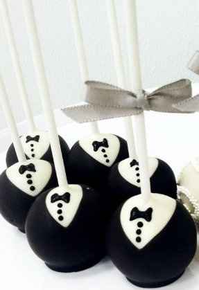 cake pops boda novio