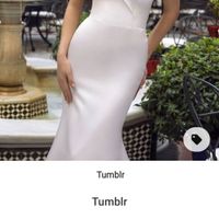 Mi vestido tendrá un escote... - 1