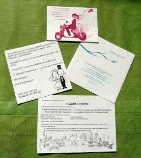 Invitación papel plantable 2