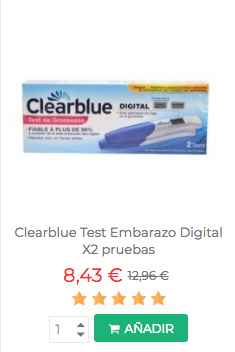 2 CB digital por 8,43 (en la farmacia uno sólo me costo 15 euros)