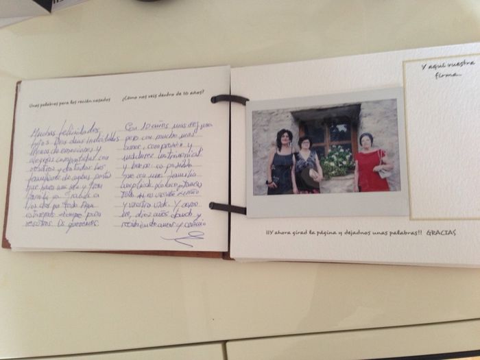 Libro de firmas - 1