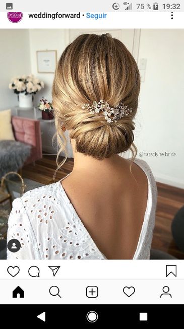 ¿Tienes claro tu recogido de novia? 4