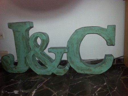 Letras gigantes