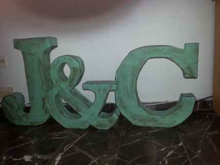 Letras gigantes