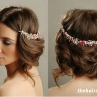 rizado diadema detras