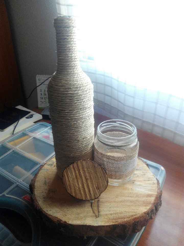 Centros de mesa rústicos - 1