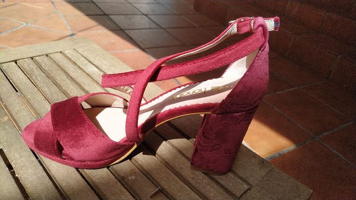 Zapatos champán o granate??? 3