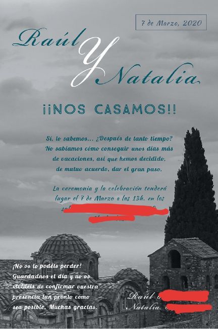 invitaciones un caos para mi 2
