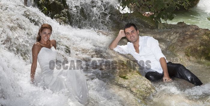 en las lagunas