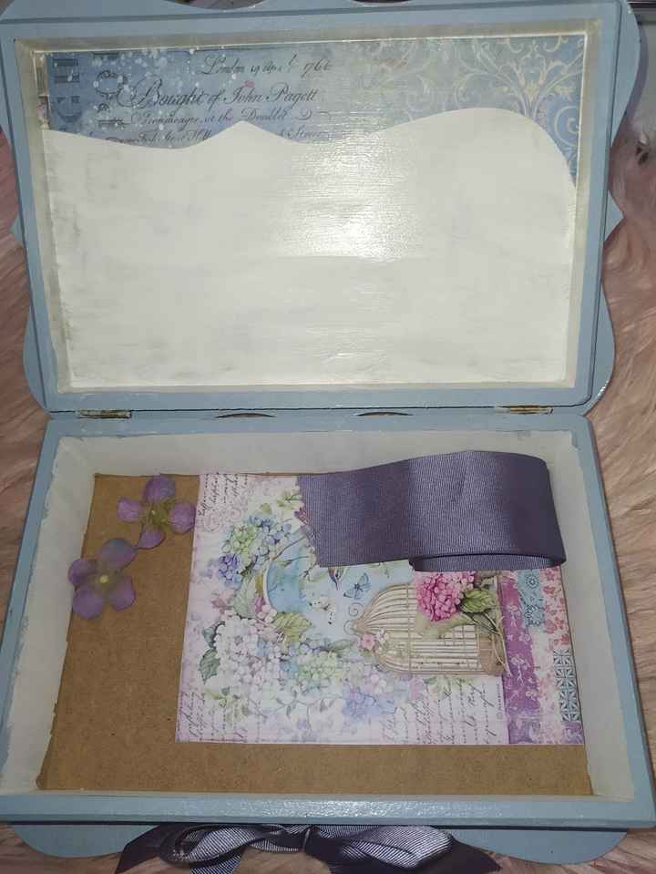 Caja para alfileres de novia 4