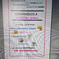 Nuestro cartel de bienvenida - 1