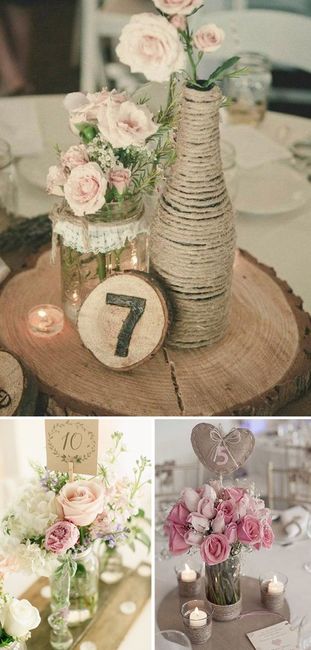 Ideas diy para numerar las mesas 4