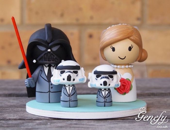 Novios papás, una forma de meter a nuestros peques en la decoración. 5