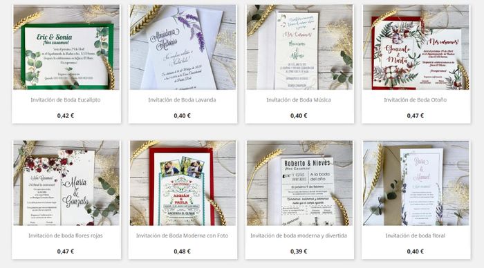 Invitaciones de boda online? 1